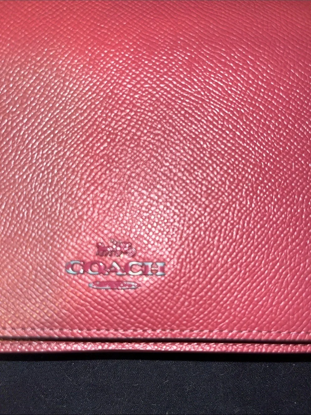 COACH HAYDEN FOLDOVER CROSSBODY FOLDOVER CLUTCH IN ROSE PUNK